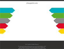 Tablet Screenshot of cheappilot.com